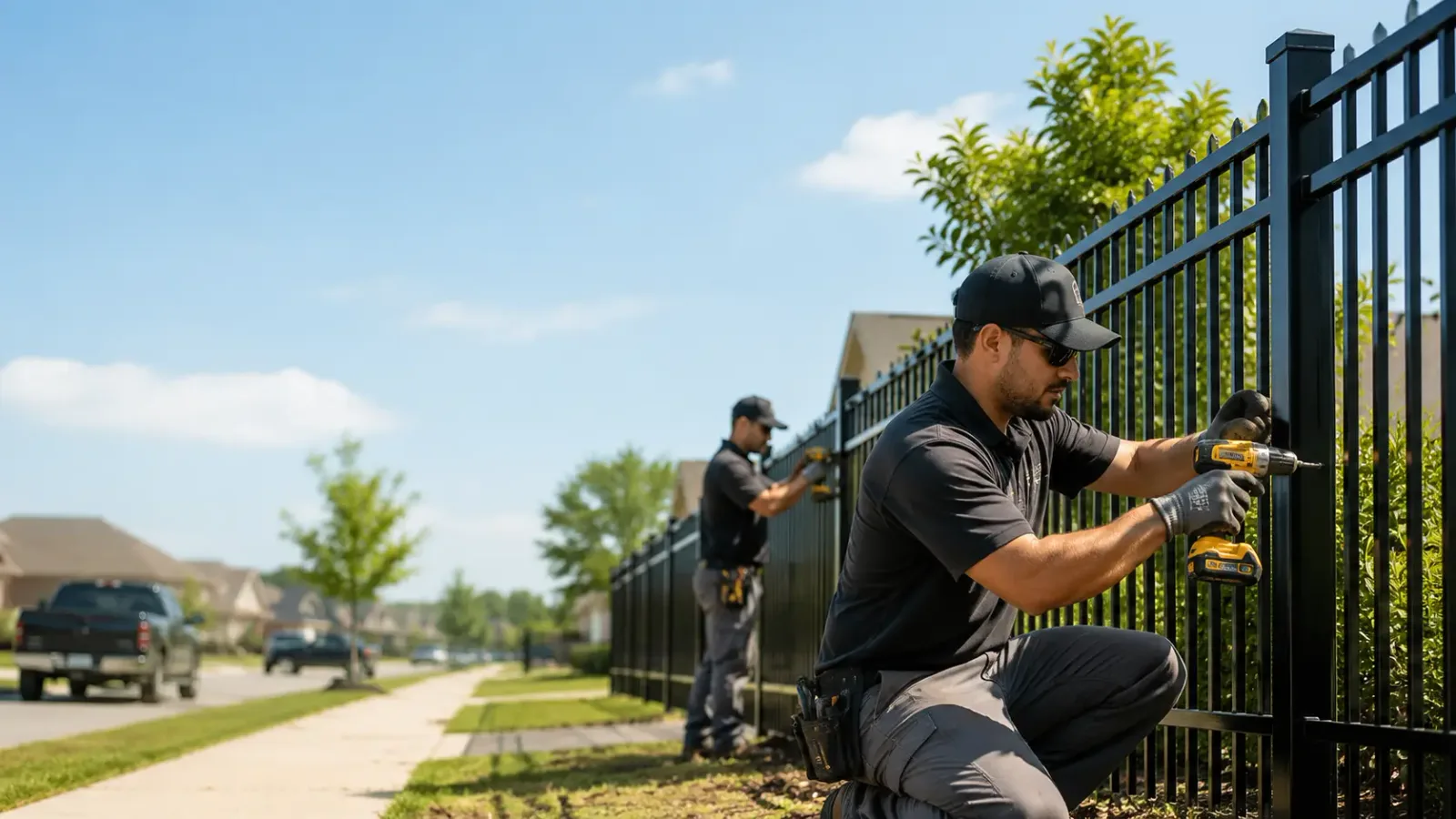 Metal Fence Installation in De Lancey, PA